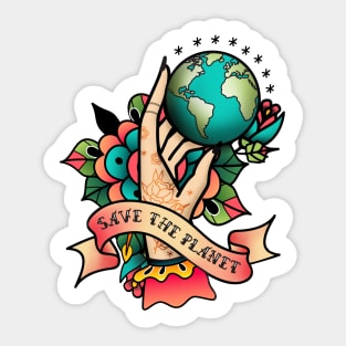 Save the Planet Sticker